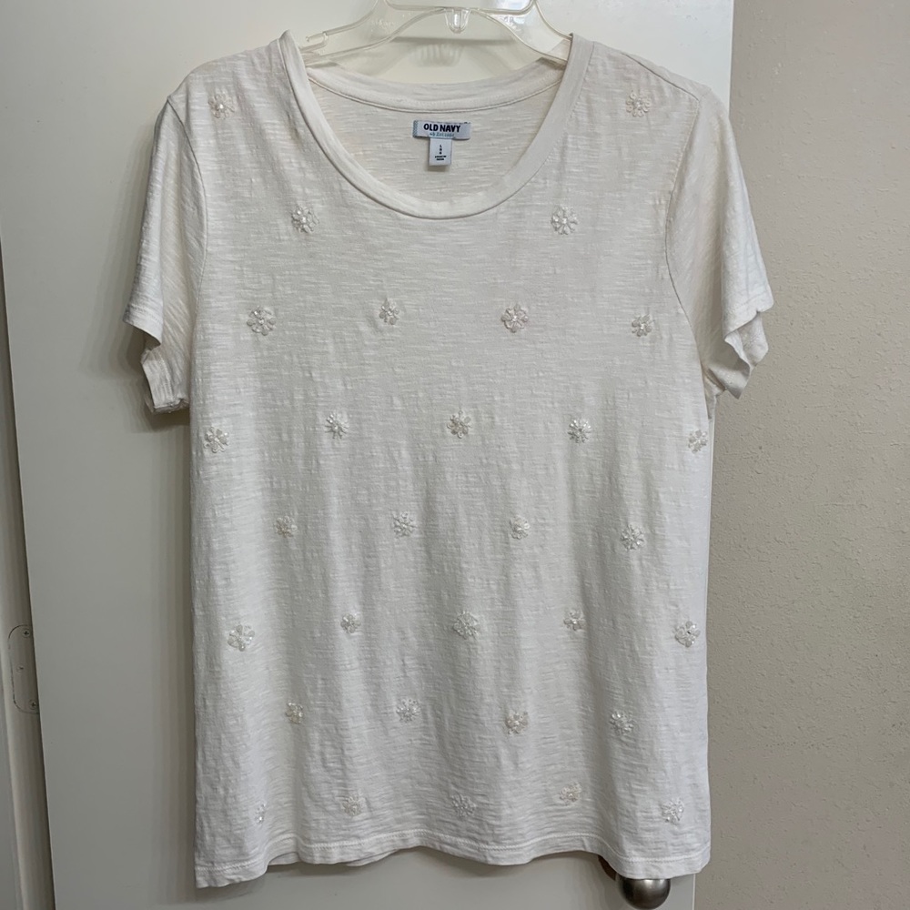Old Navy top with beaded detail